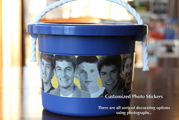 Gift Bucket Stickers