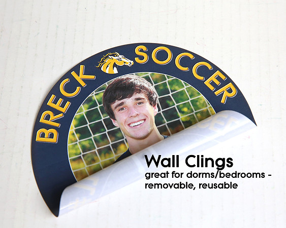 7" WALL CLINGS